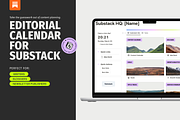 Editorial Calendar For Substack, a Templates & Theme by Orbit Studio Shop (Thumbnail 1 of 7)