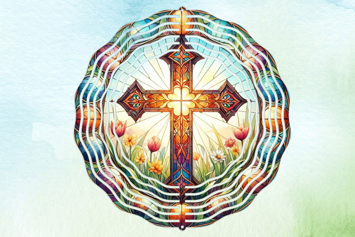 Stained Glass Christian Cross Bundle, a Work Illustration by Dream Creation (Photo 5 of 7)