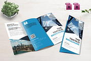 Tri-Fold Business, a Brochure Template by yanindesign (Thumbnail 1 of 3)