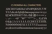 CS Romina – Elegant Font, a Serif Font by Craft Supply Co. (Thumbnail 8 of 8)