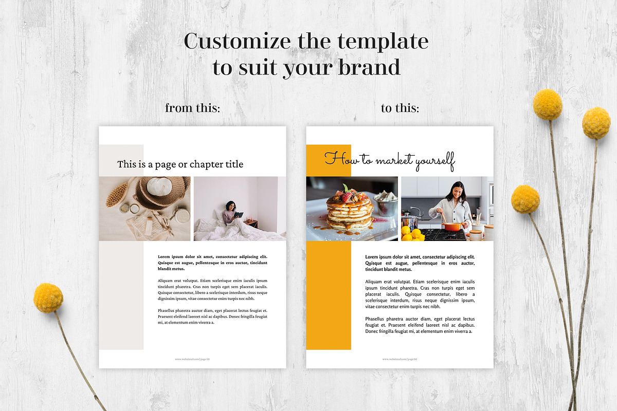 eBook Template for Canva, a Magazine Template by Paperweight Memories (Photo 8 of 10)