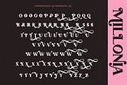 Millonia - Display Serif with Swirl, a Serif Font by Airotype (Thumbnail 15 of 17)