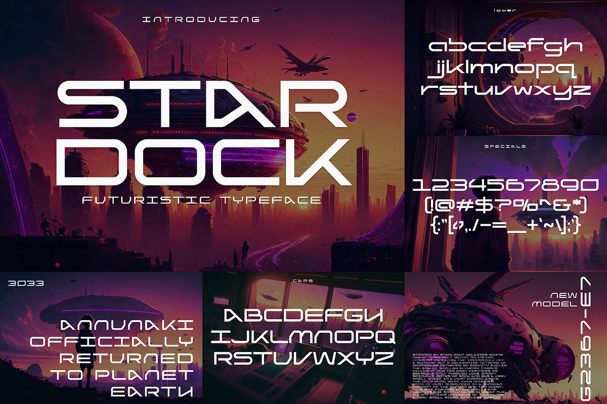 Robotics Font Bundle - 55 Fonts!, a Sans Serif Font by HipFonts (Photo 7 of 15)