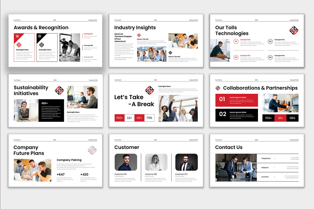 Company Profile Template preview 5