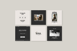 140 Instagram Aesthetic Bundle