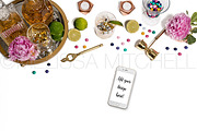 Celebration Bar Styled Mockup #28, an iPhone Mockup by MMStyledStock (Thumbnail 3 of 3)