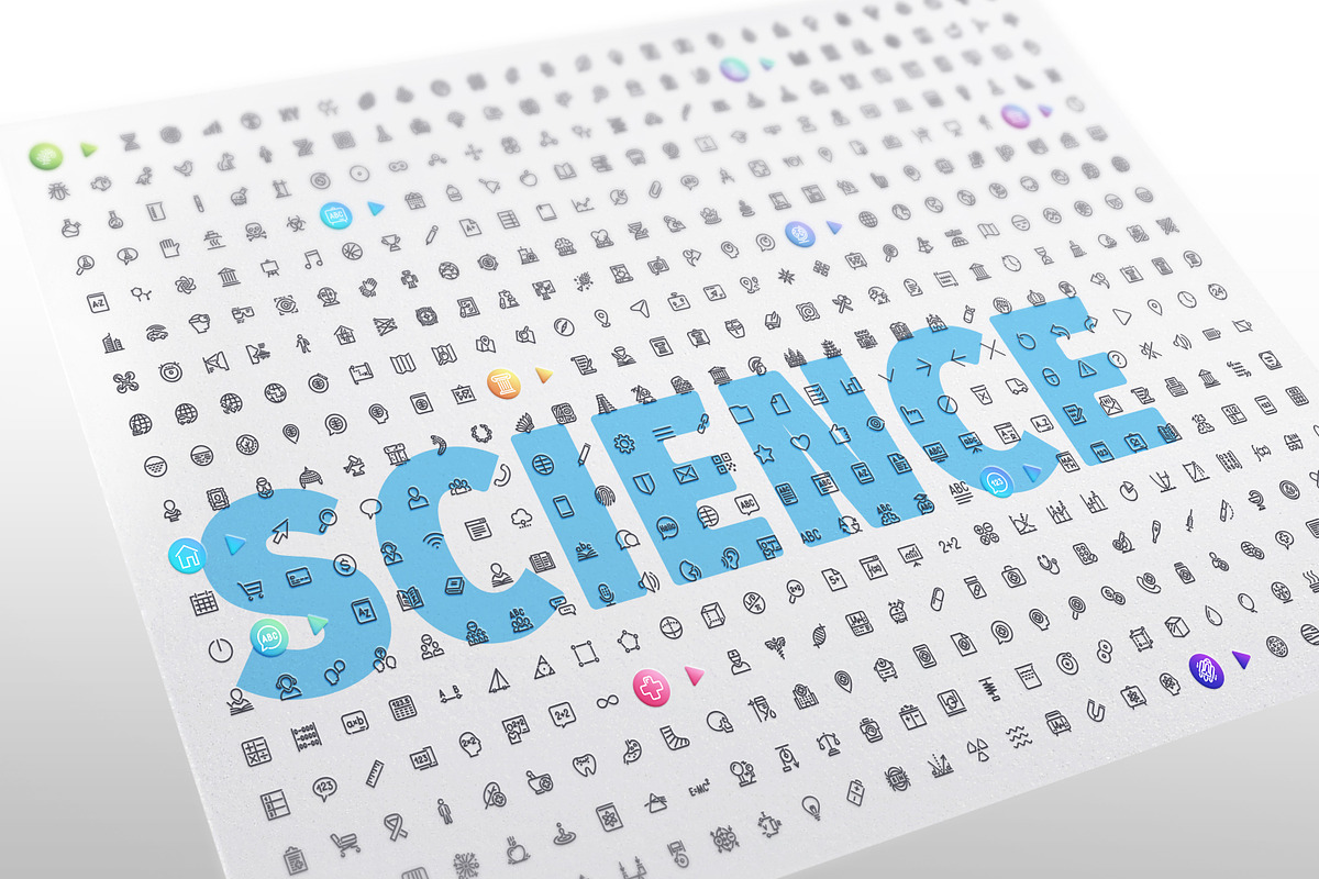 Science 700+ Line Icons Bundle, an Outline Icon by Voysla's Shop (Photo 7 of 8)