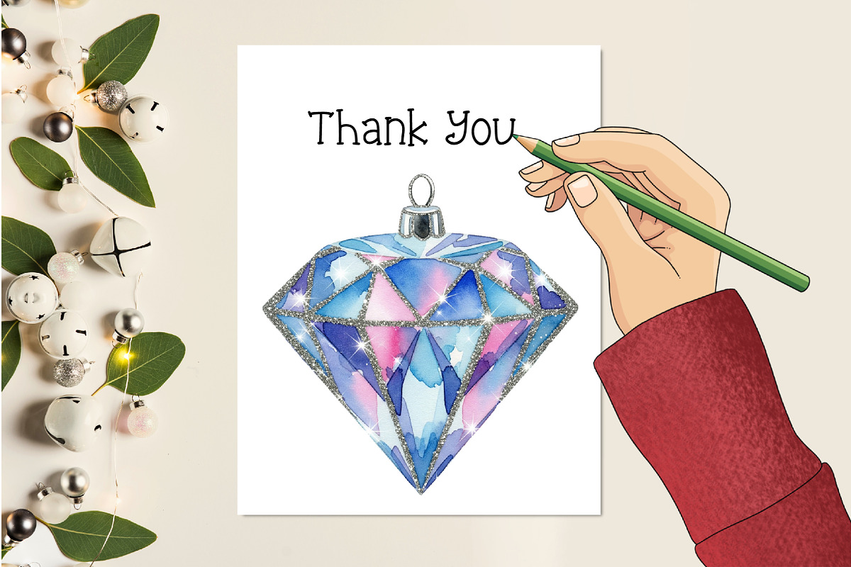 Christmas Ornament PNG Clipart, an Illustration by Creative Art (Photo 8 of 9)