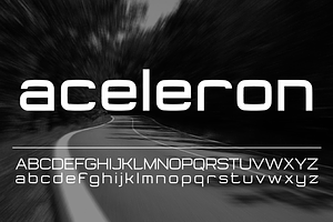 Aceleron Font Family