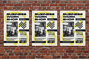 Utilitarian Business Workshop Flyer, a Flyer Template by Aiyari Graphic (Thumbnail 3 of 3)