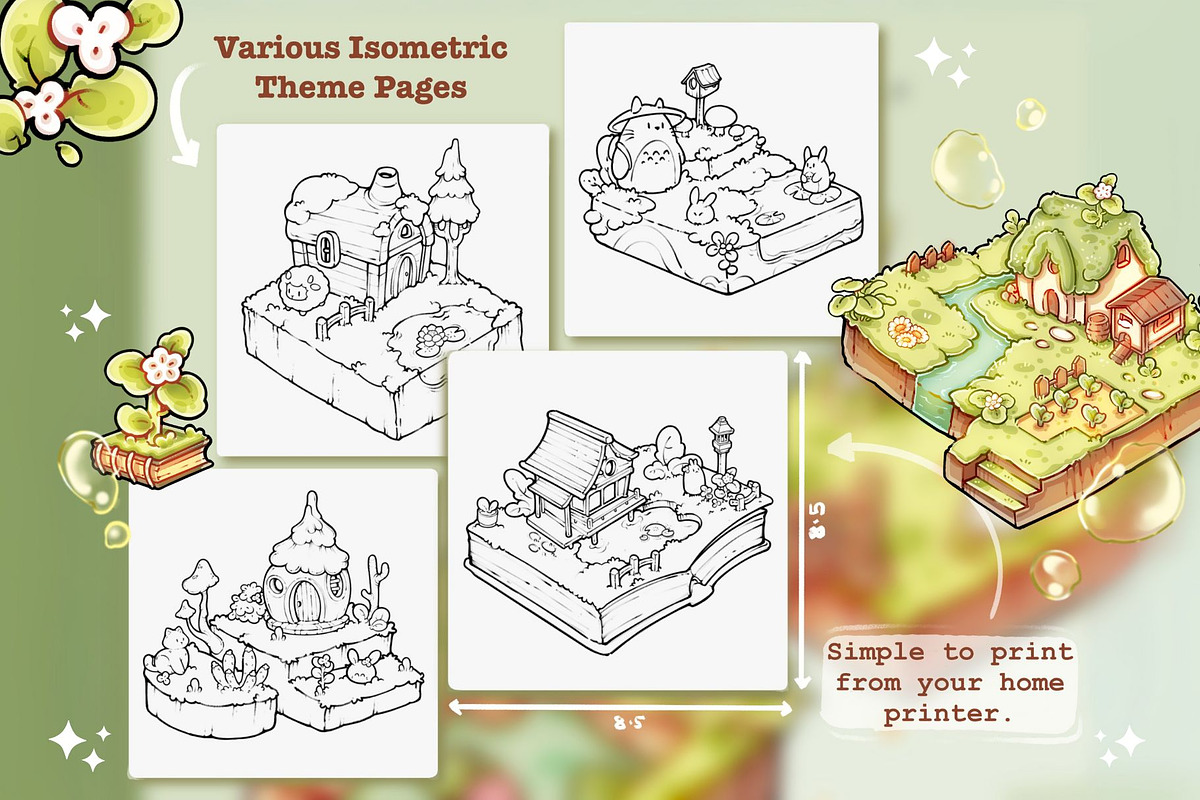 My Go-To Little Garden Coloring Page, a Graphic by TheDoodleSweets (Photo 3 of 4)