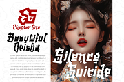 Miyukatsu - Oriental Japanese Font, a Font by TypeClassHeroes (Thumbnail 4 of 15)