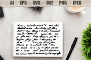 Stencil Text imitation, a Decorative Illustration by MARYCRAFTIRIA (Thumbnail 3 of 3)