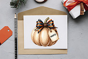 Beige Pumpkins Halloween Clipart, an Illustration by RobertsArt (Thumbnail 4 of 6)