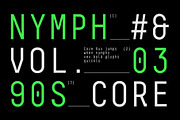 Mono Blaze, a Sans Serif Font by graphicook (Thumbnail 9 of 10)