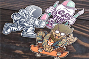 Cartoon Vector Tshirt Design Bundle, an Illustration by roach_graphic (Thumbnail 4 of 22)