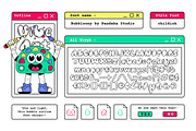 Bubbloony - Bubble Fun Font, a Sans Serif Font by Pandeka Studio (Thumbnail 6 of 7)