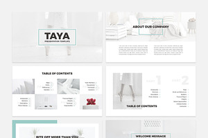 Taya Presentation Template