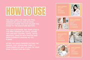 Canva Email Signature Bundle, an Email Template by SunshineStudioBoutique (Thumbnail 3 of 9)