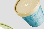 Ice Cream Jar Mockup, a Packaging Mockup by GraphicWave (Thumbnail 2 of 7)