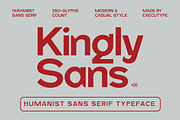 Kingly Sans, a Sans Serif Font by executypeStudio (Thumbnail 14 of 14)
