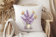 Whimsical Lavender Spring Clipart, an Illustration by OK Design (Thumbnail 5 of 6)
