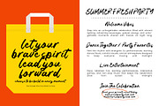 Sound Seekers Rough Brush Script, a Handwritten Font by AmorfaType (Thumbnail 4 of 8)