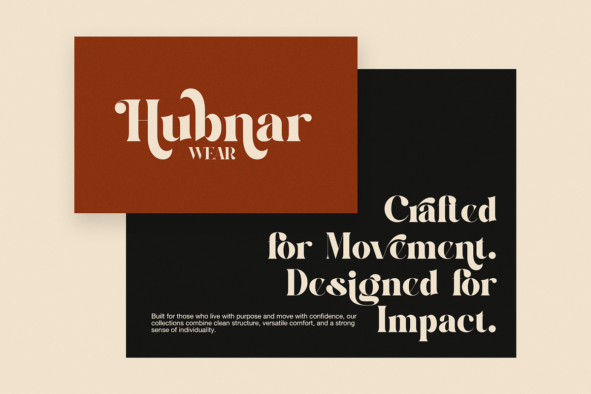 Bufing Elegant Vintage Serif Font, a Serif Font by Graphicxell (Photo 3 of 9)