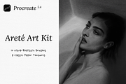 Procreate Areté Art Kit, a Brush Add-On by Brush Moment (Thumbnail 1 of 12)