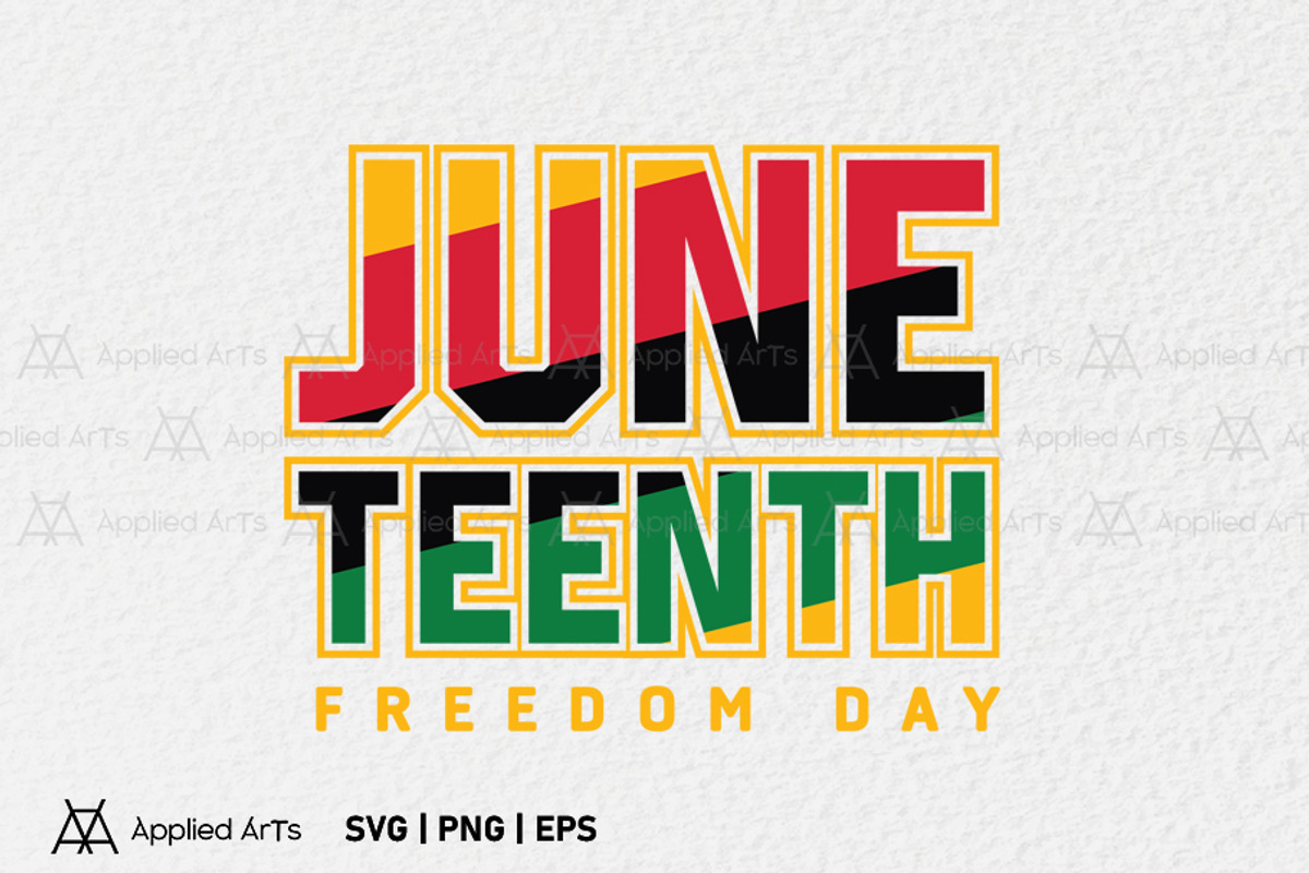 Juneteenth Freedom Day SVG PNG, an Object Graphic by Applied Arts (Photo 2 of 6)
