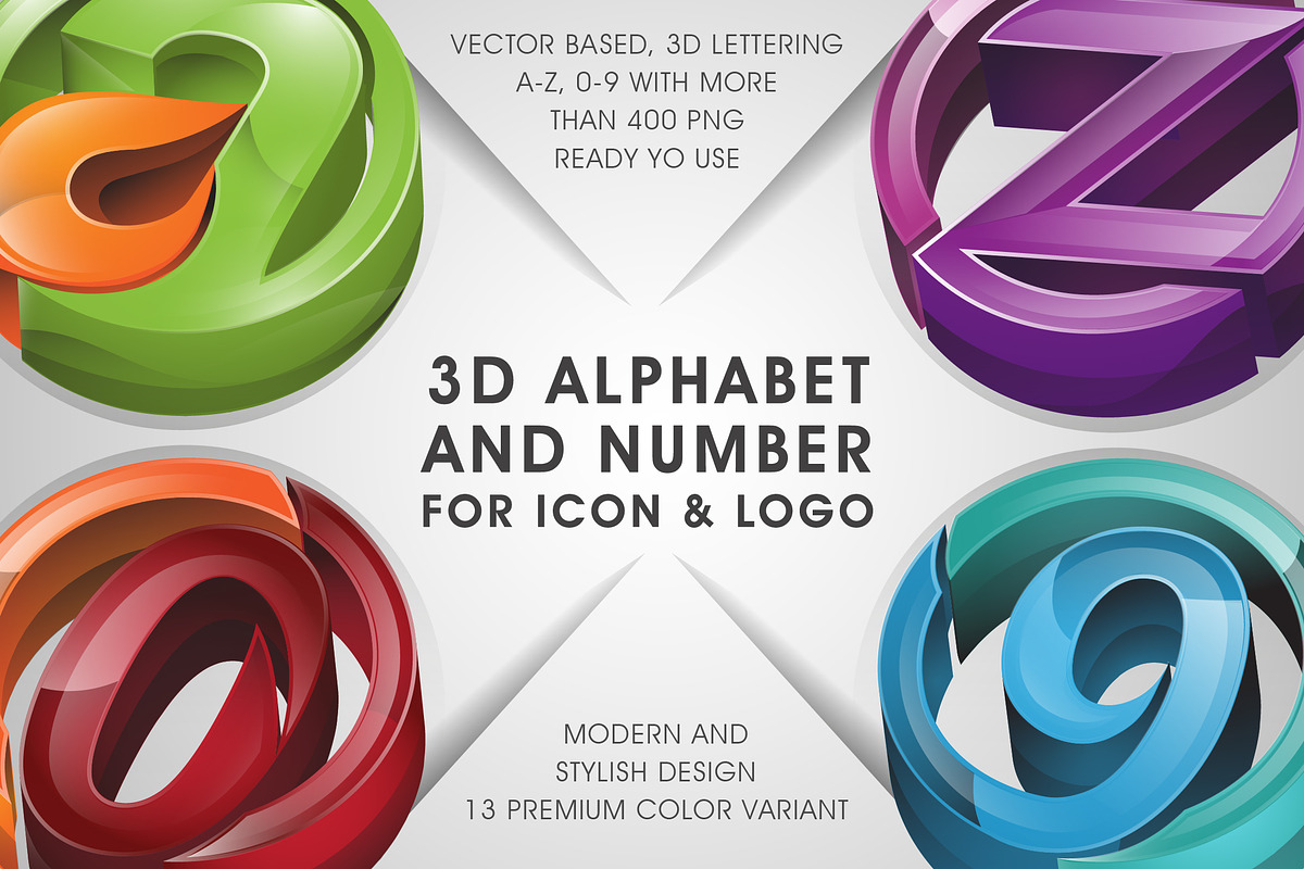 All in 3D lettering 70% off preview 2
