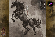 Sumi-E 98 Traditional Japanese Brush, a Brush Add-On by AnuchitTATTOO (Thumbnail 2 of 11)