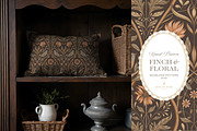 Vintage Bird & Floral Pattern Duo, a Pattern Graphic by Eclectic Anthology (Thumbnail 8 of 13)