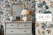 Vintage Peony Rose Pattern Bundle, a Pattern Graphic by Eclectic Anthology (Thumbnail 7 of 13)