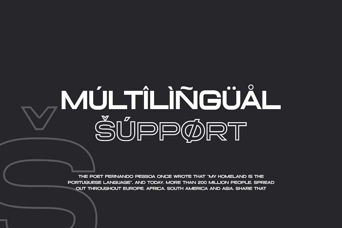New Expanded Opentype Font, a Sans Serif Font by Graphicxell (Photo 7 of 7)