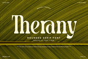 Therany - Round Serif Font, a Serif Font by Font Liner (Thumbnail 1 of 8)