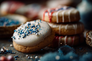 Cookies 4th of July American Holiday, a Food & Drink Photo by k.tay