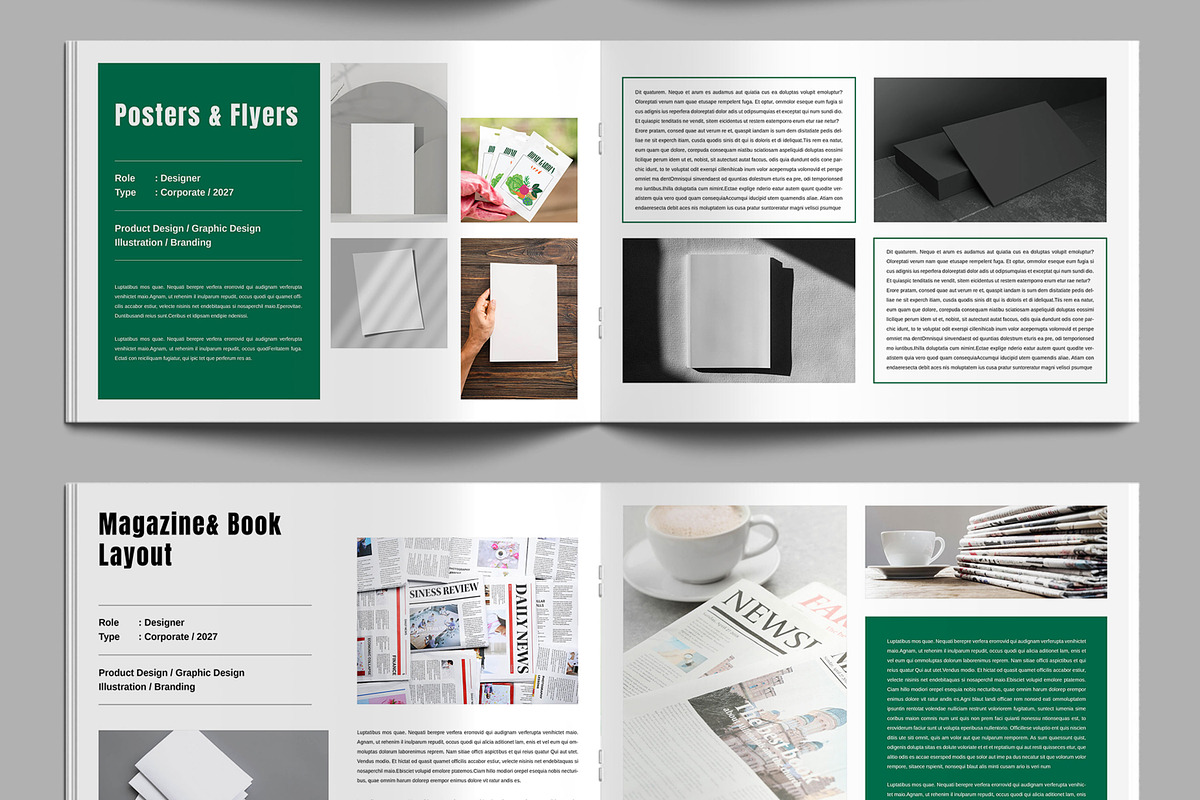 Graphic Design Portfolio Template, a Brochure Template by ContestDesign (Photo 5 of 6)