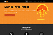 DW One Page Solid - WordPress Theme, a WordPress Template by DesignWall (Thumbnail 1 of 3)