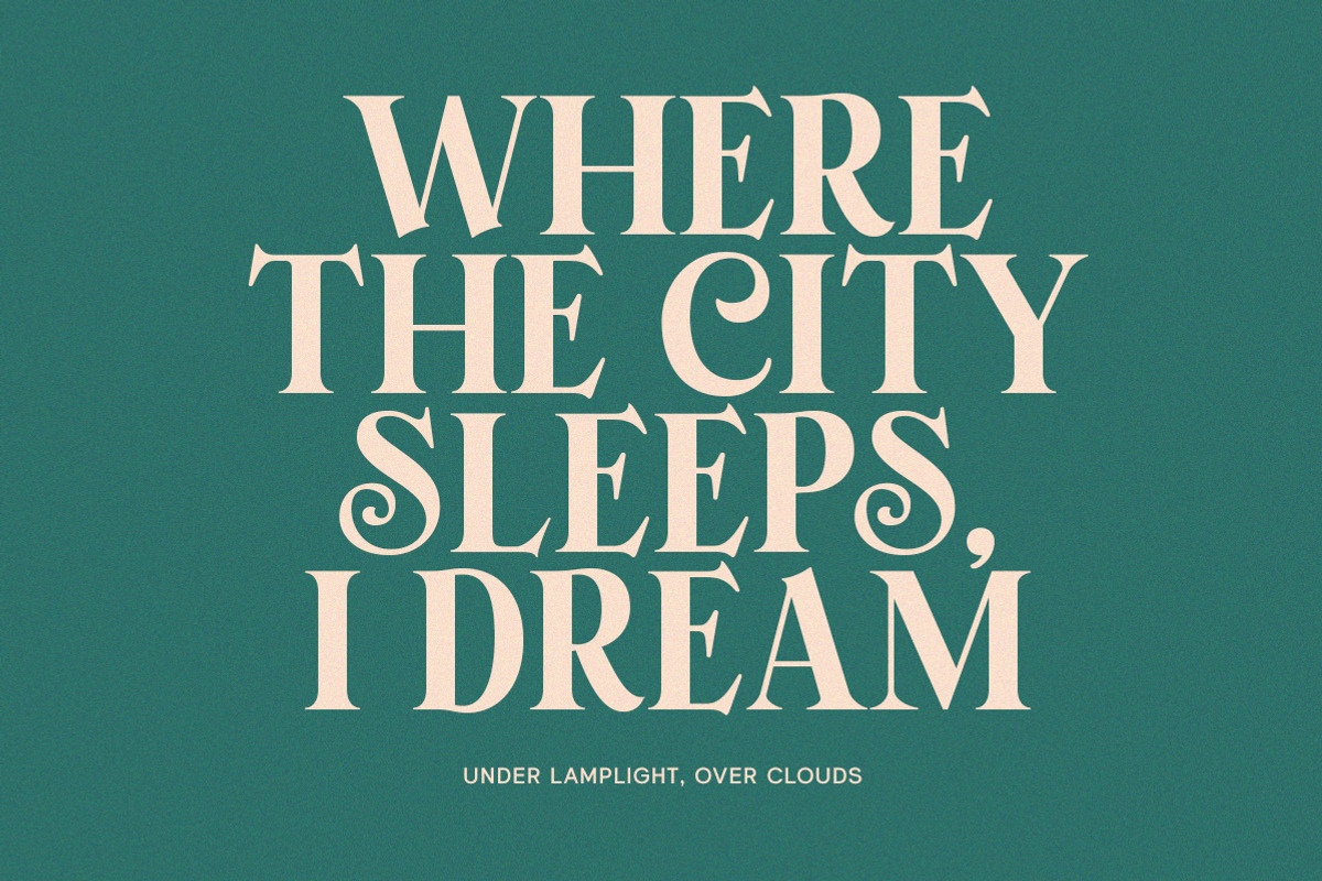 The Kelvine Stylish Serif, a Serif Font by Letterhend Studio (Photo 3 of 11)