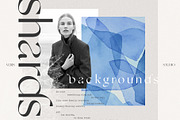 Abstract Navy Blue Watercolor Shapes, a Texture Graphic by Veris Studio (Thumbnail 3 of 21)