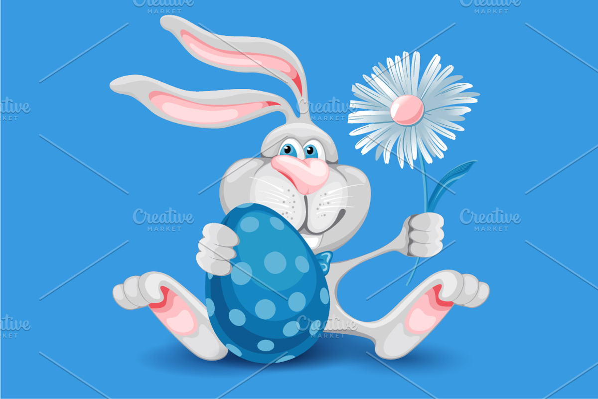 Cheerful bunny, a Graphic by Vector beauty (Photo 3 of 5)
