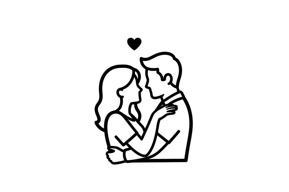 Couple Love Silhouette Bundle, an Illustration by jahid234 (Photo 39 of 48)