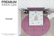 Bedding Mockups - Duvet Sheet Shams, a Product Mockup by mock-ups (Thumbnail 12 of 22)