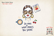 Coffee Morning Hand-drawn PNG Bundle, an Illustration by GlitterCraft (Thumbnail 87 of 101)