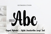 Elegant Alphabet, a Script Font by Wow Magic (Thumbnail 2 of 3)