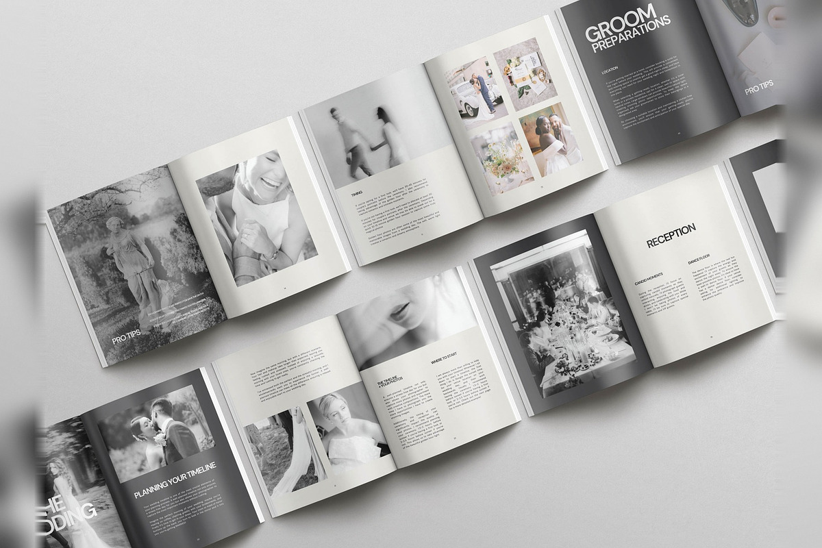 Editorial Wedding Welcome Guide, a Magazine Template by Cagdas Yoldas (Photo 4 of 9)