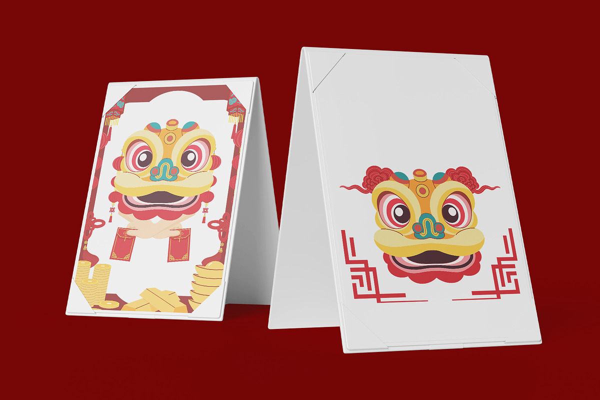 Fortune &Prosperity Chinese New Year, a Seasonal Illustration by CreativeValuation (Photo 7 of 12)