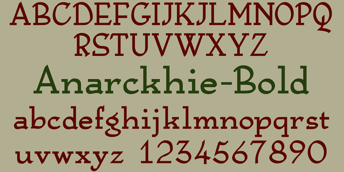 Anarckhie, a Handwritten Font by Ingrimayne Type (Photo 4 of 6)
