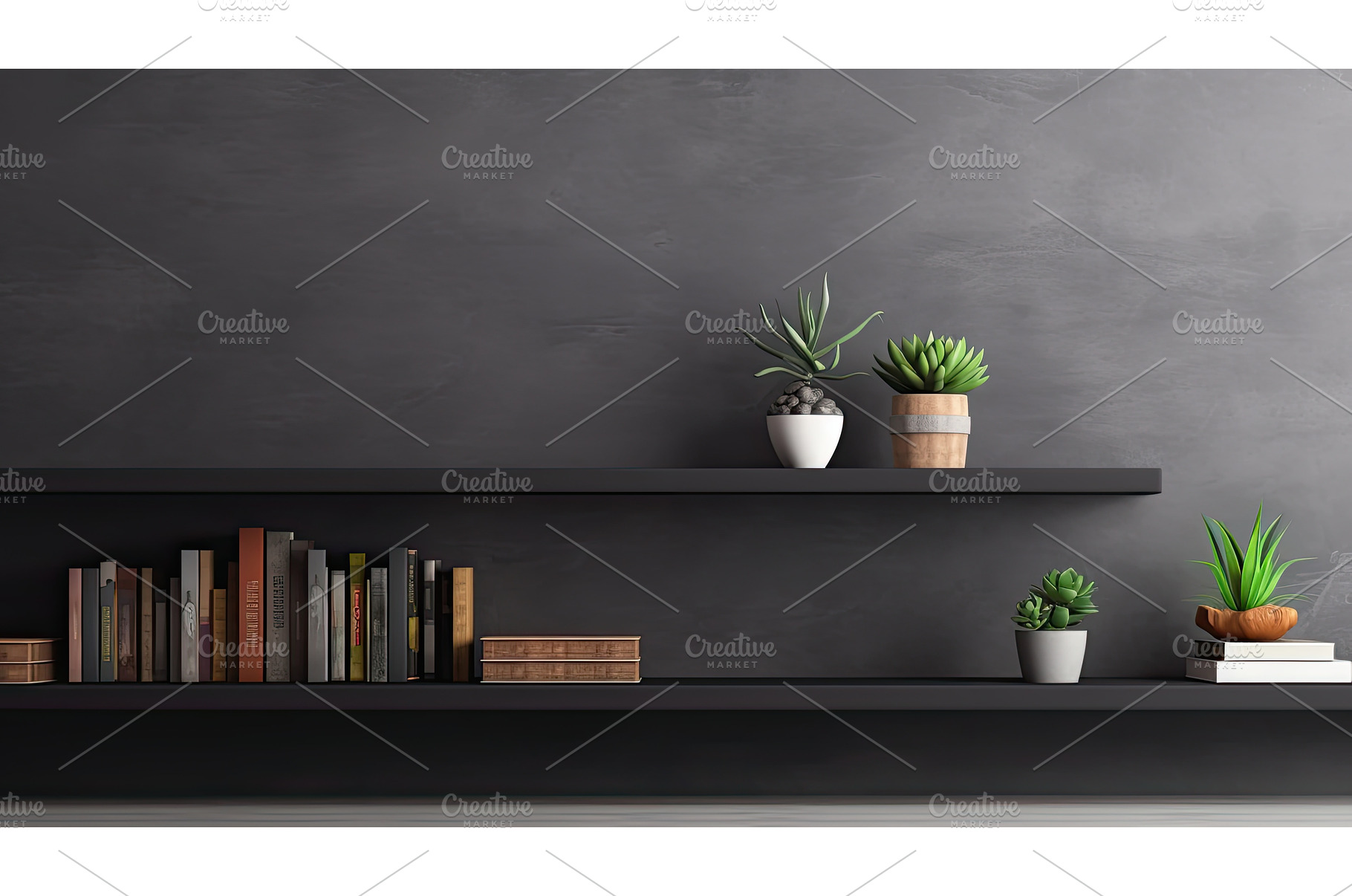 sleek blurred interior wall mock up, a Background Photo by pikepicture